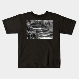 Steps Through the Forest Kids T-Shirt